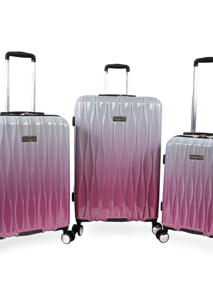 3-Piece Hardside Spinner Luggage Set For Sale