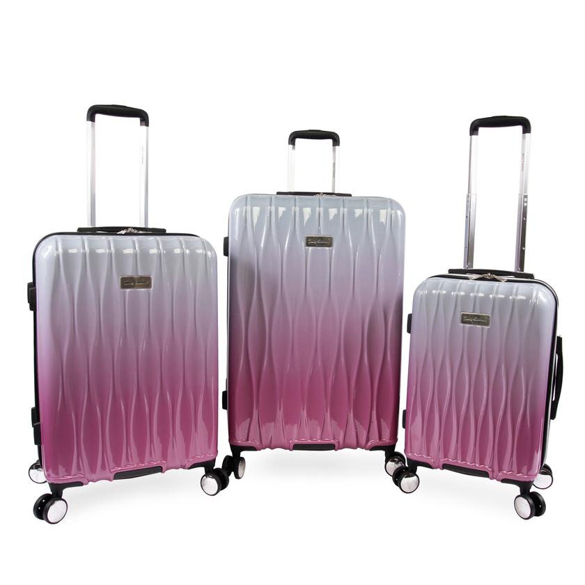 3-Piece Hardside Spinner Luggage Set For Sale