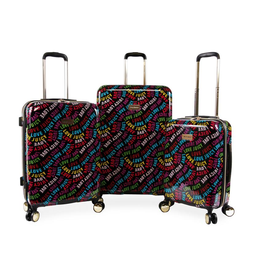 3-Piece Hardside Spinner Luggage Set On Sale