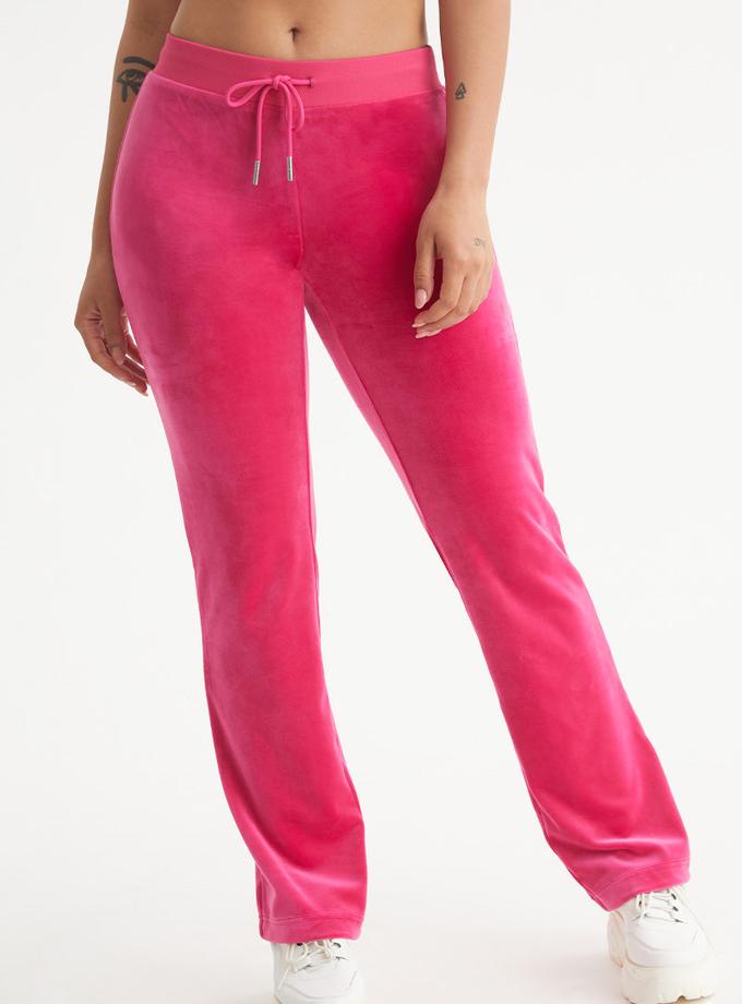 Aquarius Big Bling Velour Track Pants Free shipping