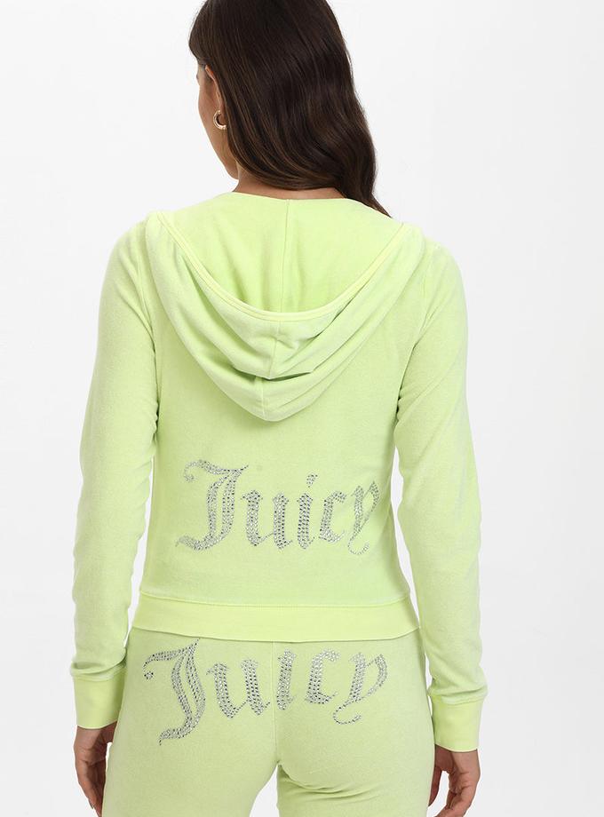 Big Bling Towel Terry Zip Hoodie On Sale