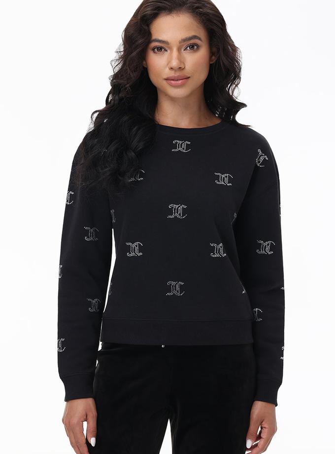 Bling Fleece Sweatshirt Same Day Delivery