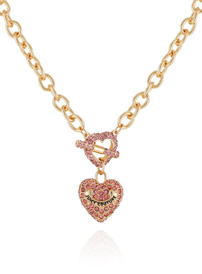 Bling Heart Pendant Charm Necklace New Arrival