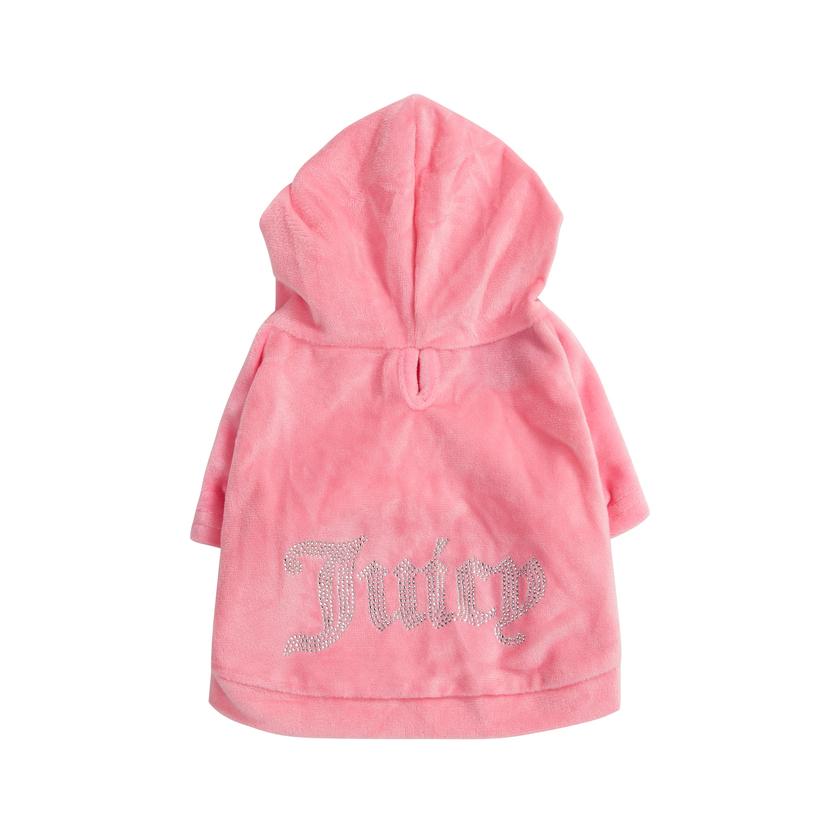 Bling Velour Pet Hoodie Same Day Delivery