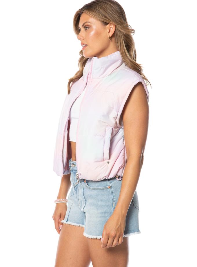 Boxy Mock Neck Vest Best Buy