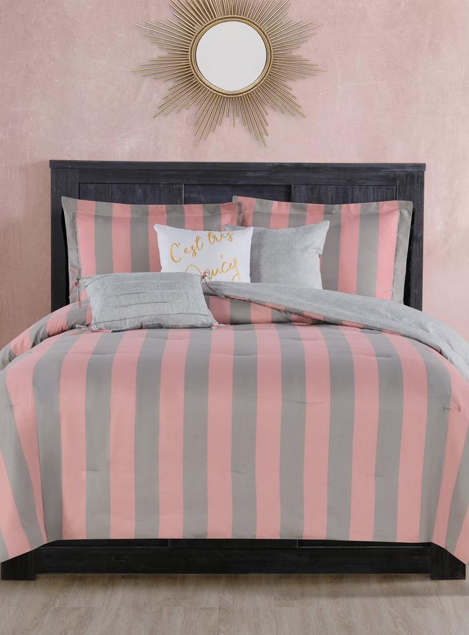 Cabana Striped Reversible Comforter Set New Arrival