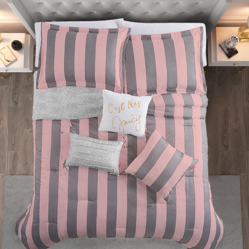 Cabana Striped Reversible Comforter Set New Arrival