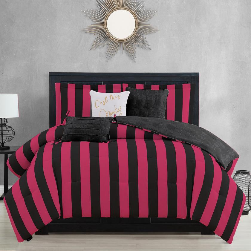 Cabana Striped Reversible Comforter Set On Sale