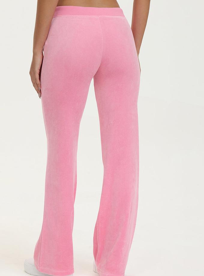 Classic Cotton Velour Track Pants Best Seller