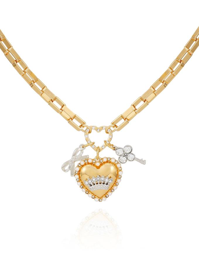 Crown Charm Necklace On Sale