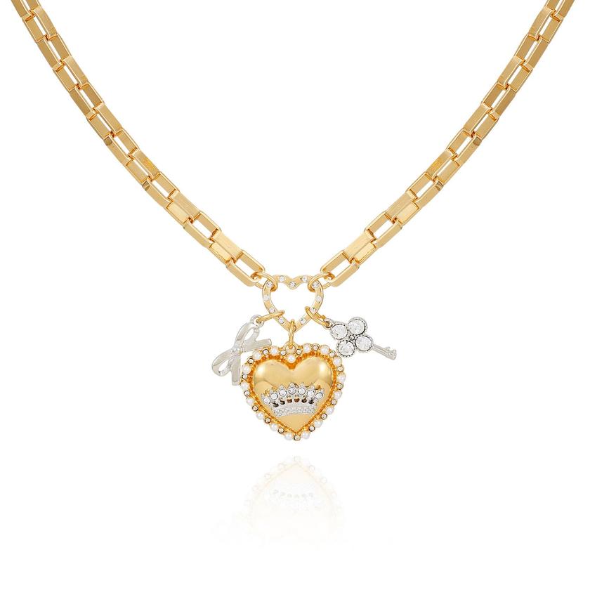 Crown Charm Necklace On Sale