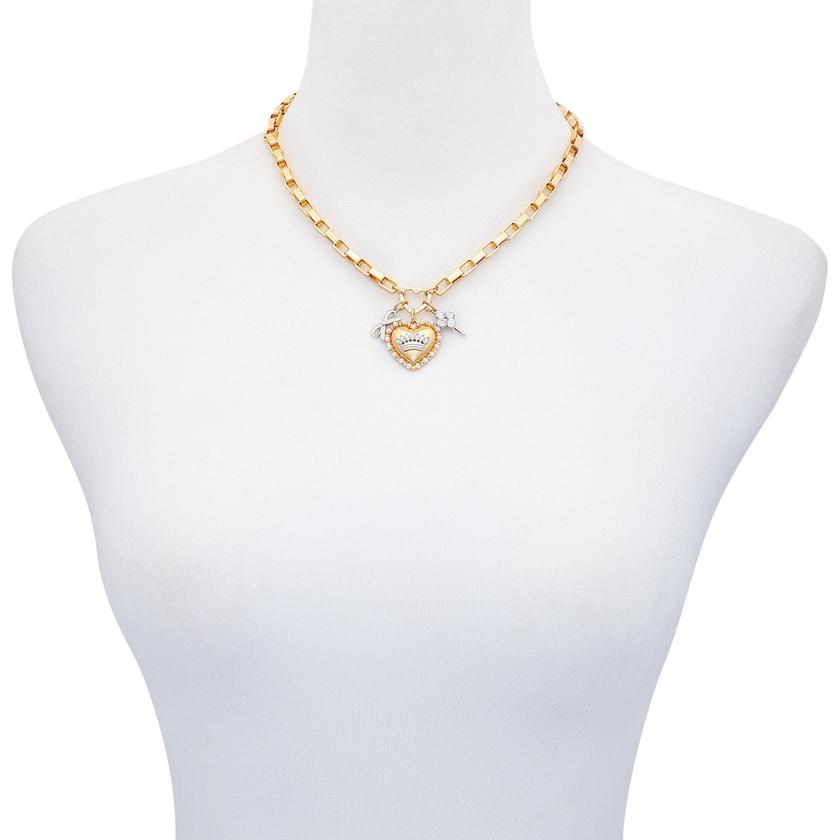 Crown Charm Necklace On Sale