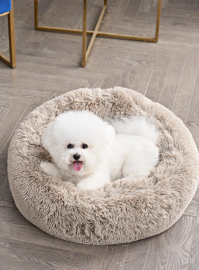 Devon Faux Fur Pet Bed Free shipping