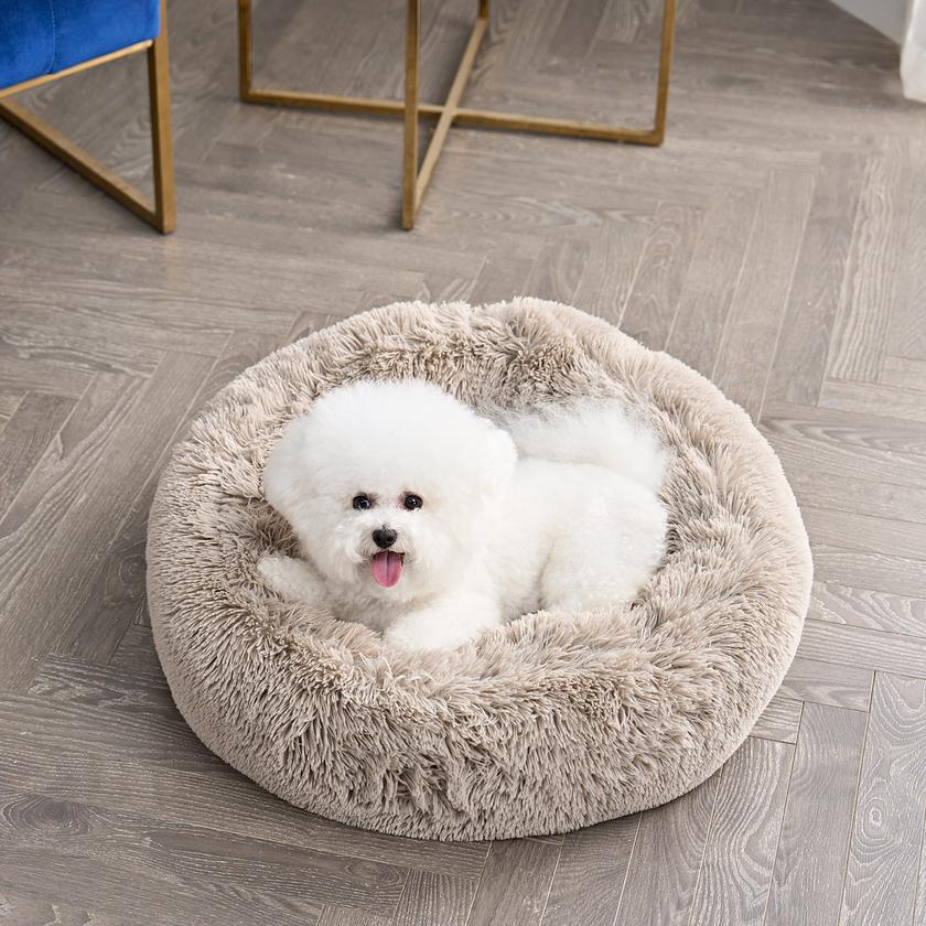 Devon Faux Fur Pet Bed Free shipping