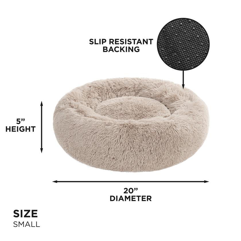 Devon Faux Fur Pet Bed Free shipping