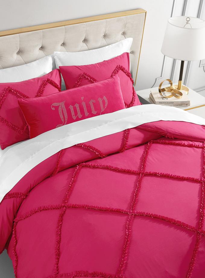 Diamond Ruffle Comforter Set New Arrival