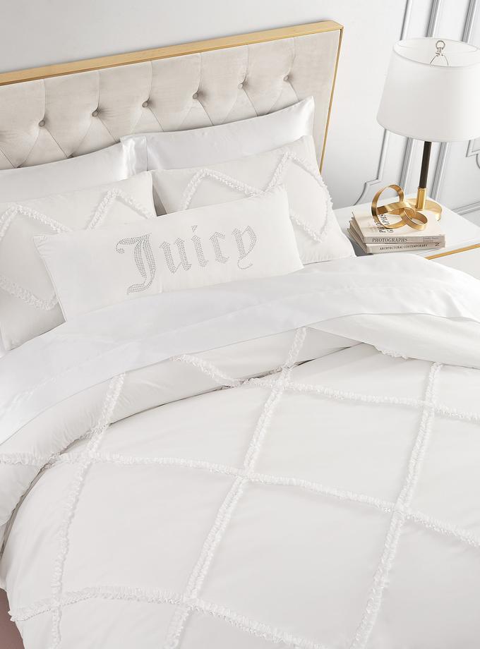 Diamond Ruffle Comforter Set On Sale