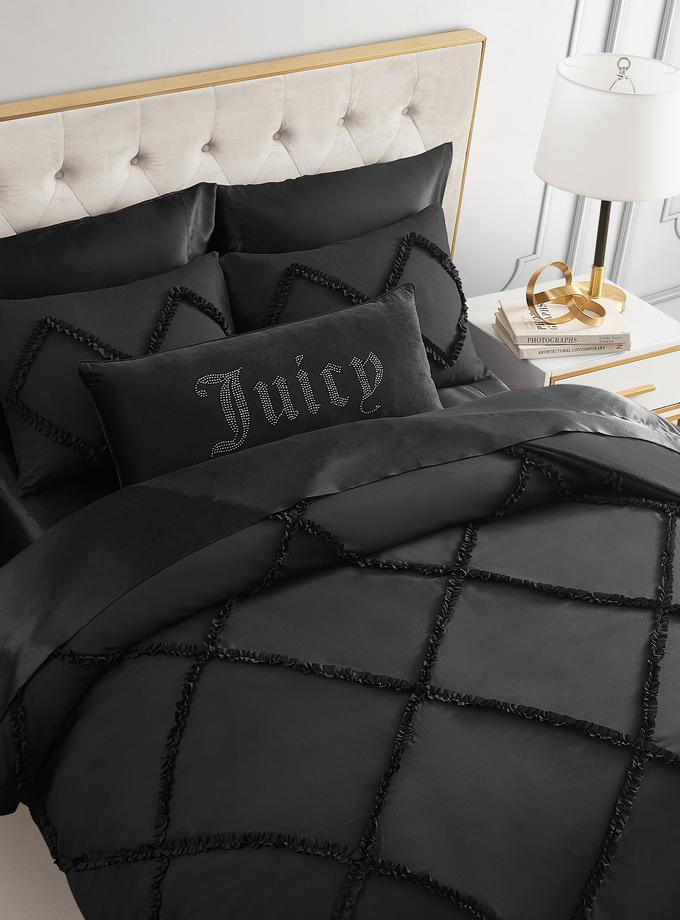 Diamond Ruffle Comforter Set Same Day Delivery