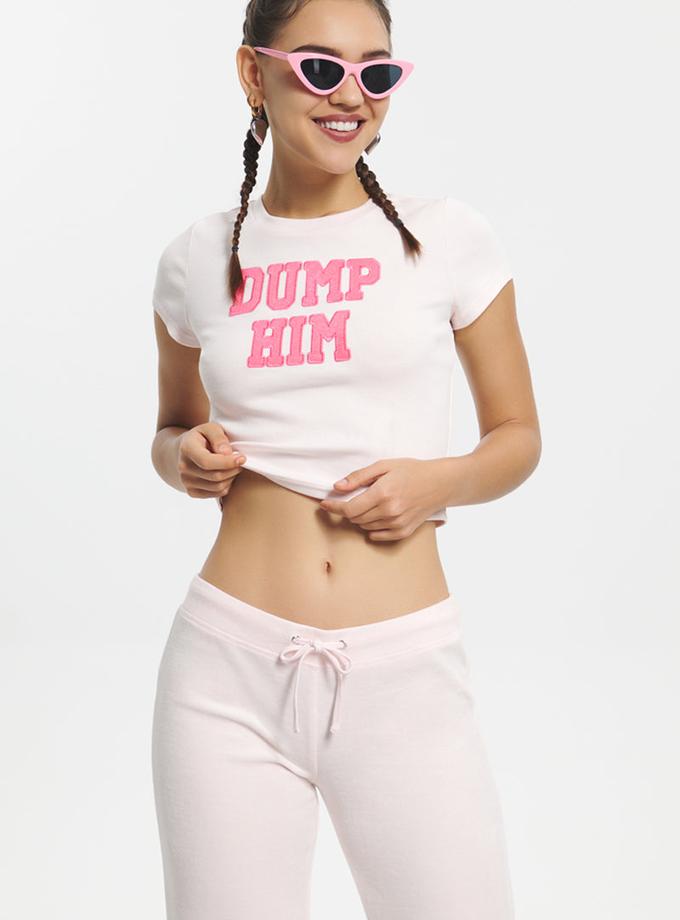 Dump Him Baby Tee New Arrival