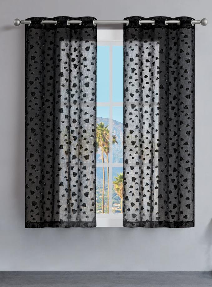 Ethel Embellished Sheer Curtains Best Buy