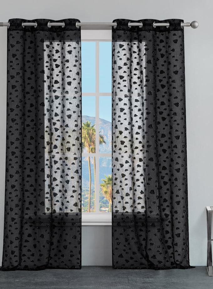 Ethel Embellished Sheer Curtains Best Buy