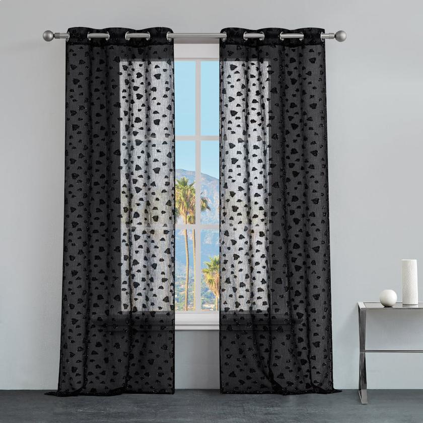 Ethel Embellished Sheer Curtains Best Buy