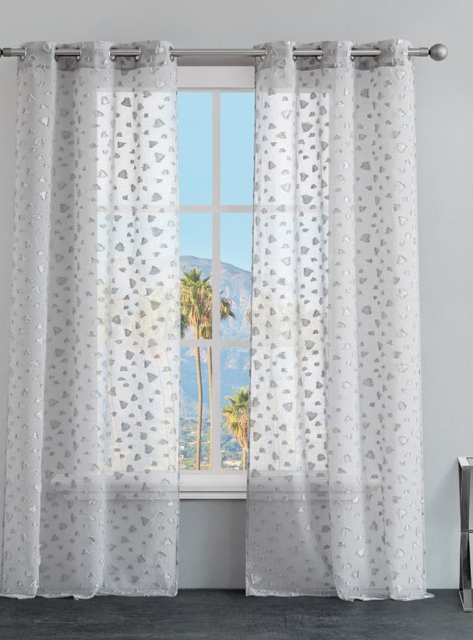 Ethel Embellished Sheer Curtains Best Seller