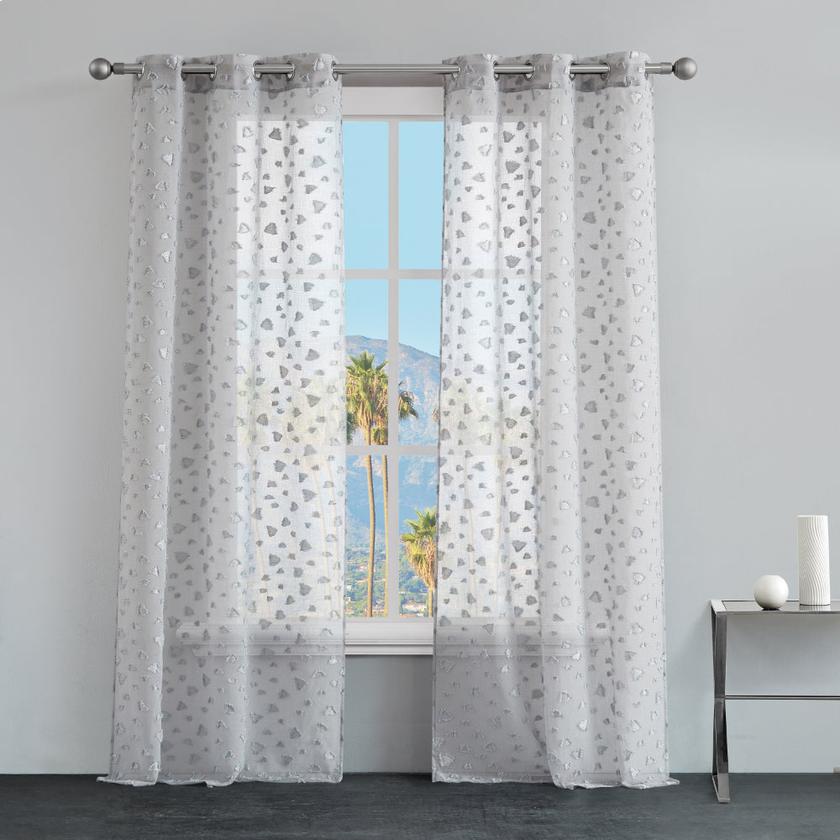 Ethel Embellished Sheer Curtains Best Seller