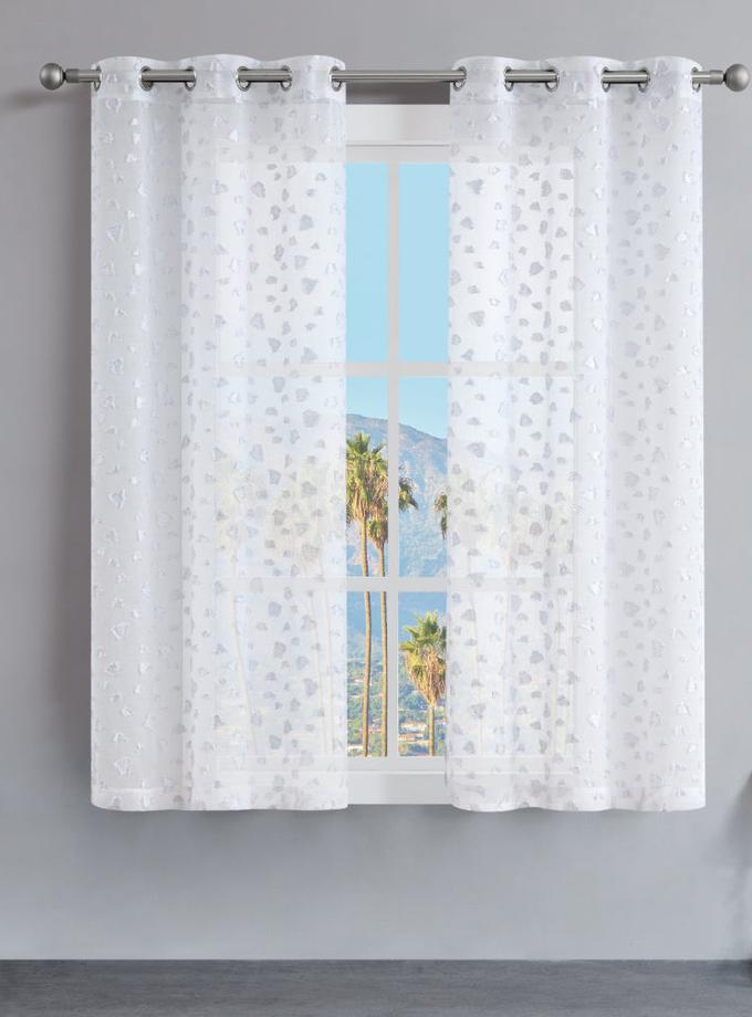 Ethel Embellished Sheer Curtains New Arrival