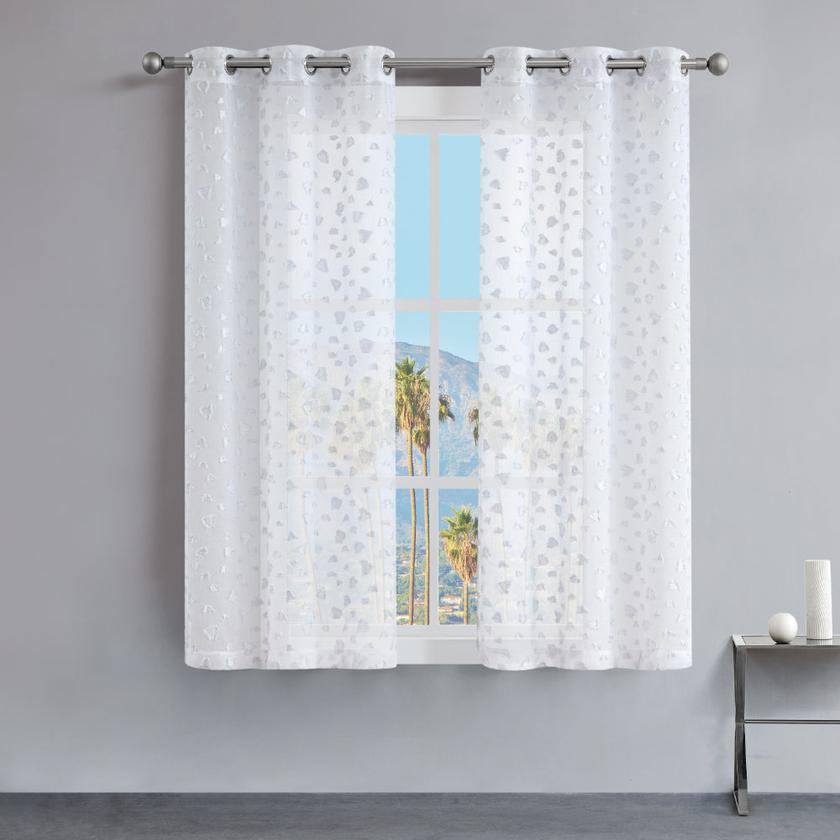 Ethel Embellished Sheer Curtains New Arrival