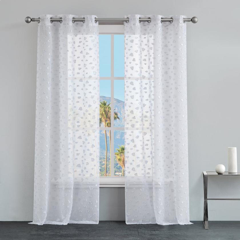 Ethel Embellished Sheer Curtains New Arrival