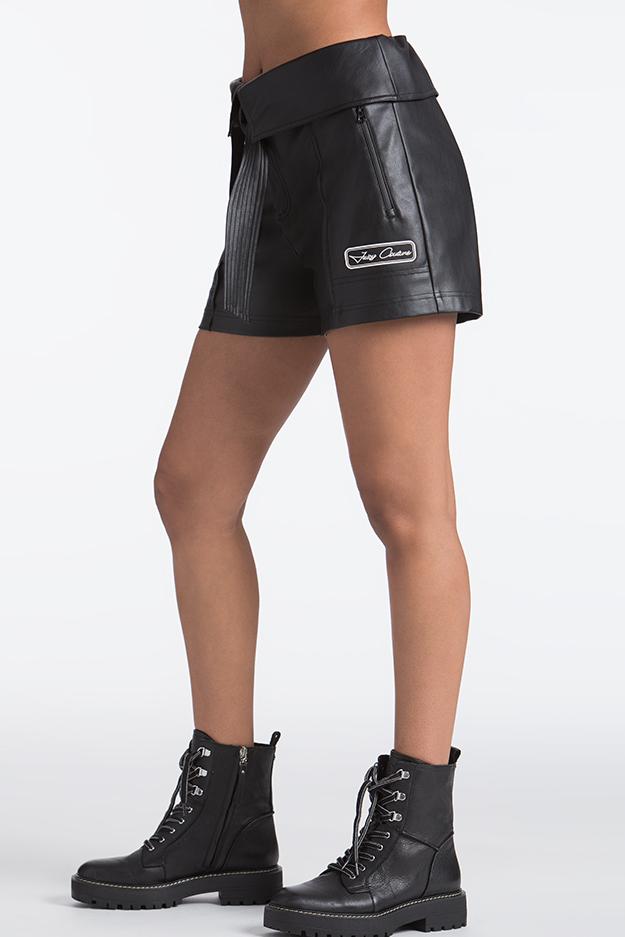 Faux Leather Belted Shorts—REJUICED Best Seller