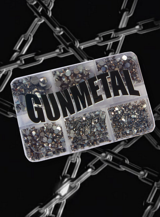 GetStonned Gunmetal Rhinestone Variety Pack New Arrival