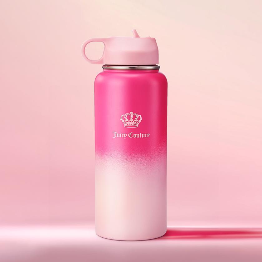 Go Girl Stainless Steel Water Bottle with Pop-up Straw Same Day Delivery