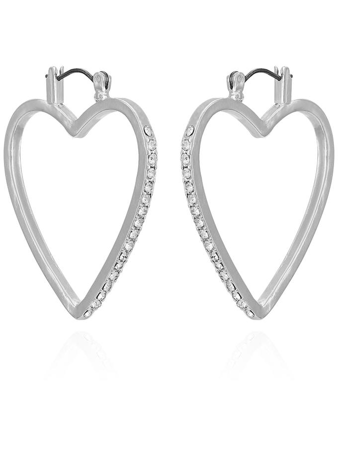 Heart Hoop Earrings For Sale