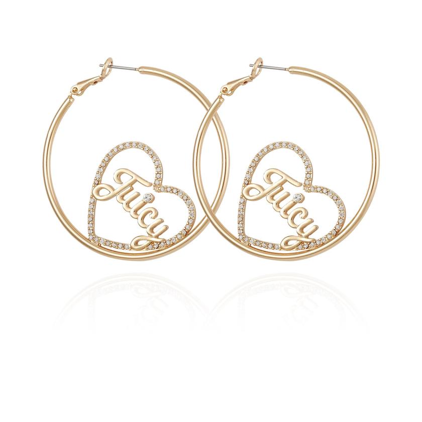 Heart Hoop Earrings Free shipping