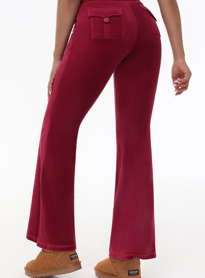 Heritage Cotton Velour Track Pants Best Seller