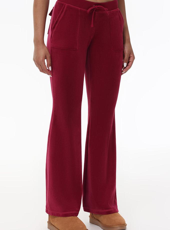 Heritage Cotton Velour Track Pants Best Seller