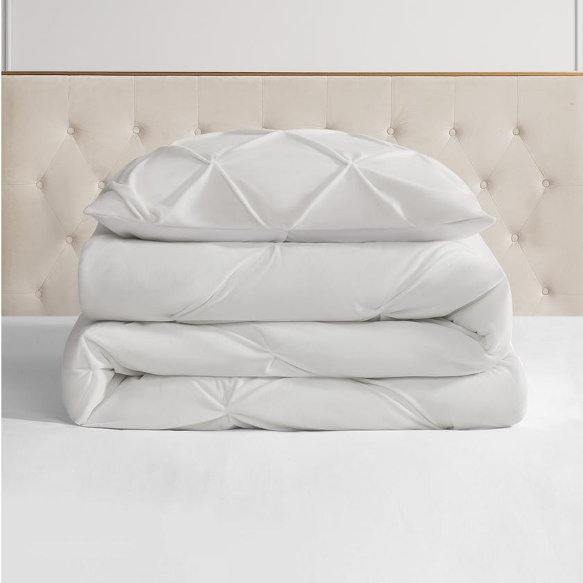 Kiss Pleat Micromink Comforter Set For Sale