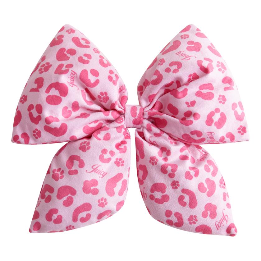 Leopard Bow Squeaky Pet Toy On Sale