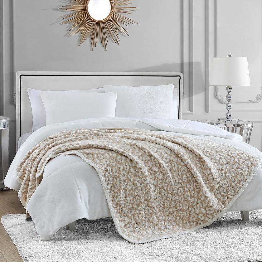 Leopard Print Throw Blanket Free shipping