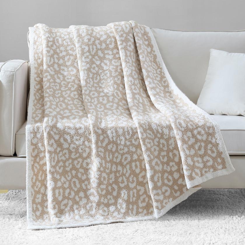 Leopard Print Throw Blanket Free shipping