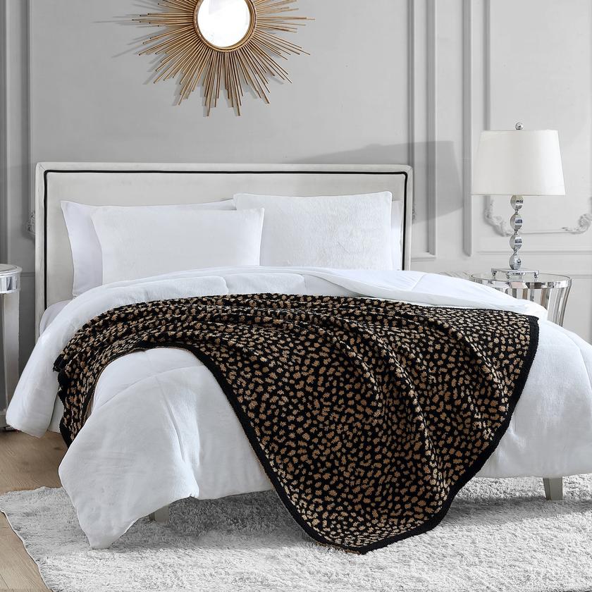 Leopard Print Throw Blanket New Arrival