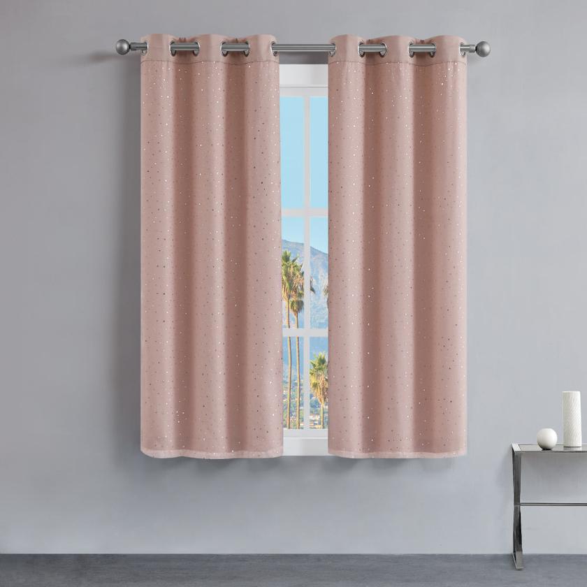 Melody Embellished Double Layer Curtains Best Seller