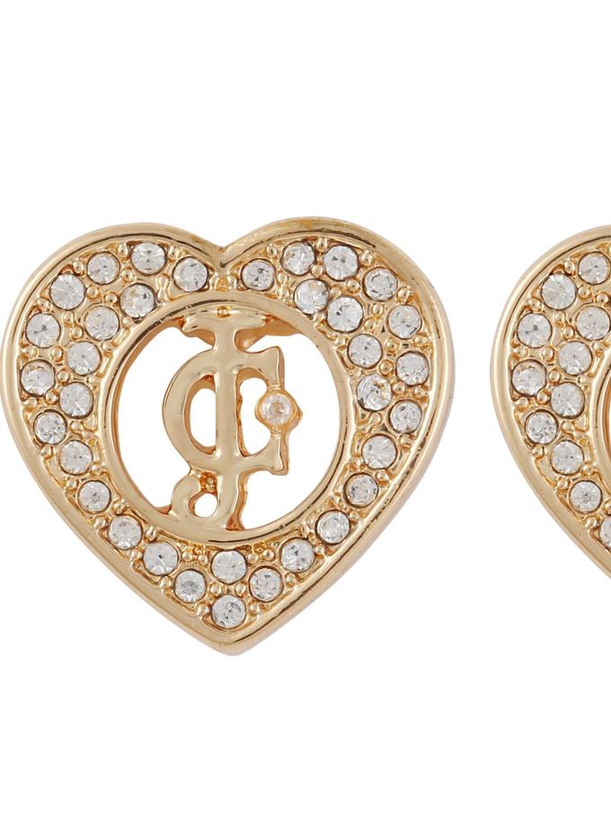 Monogram Heart Stud Earrings New Arrival