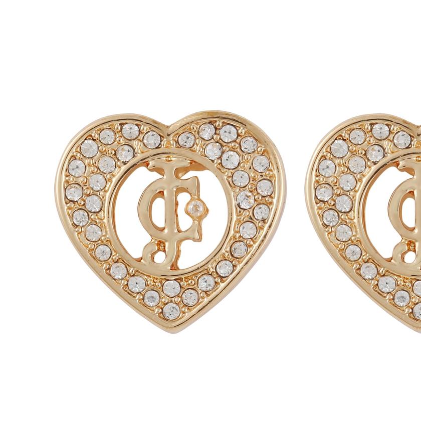 Monogram Heart Stud Earrings New Arrival