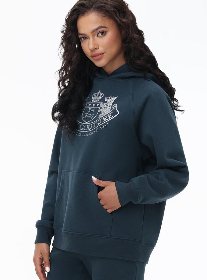 Oversized Fleece Scottie Dog Hoodie Best Price