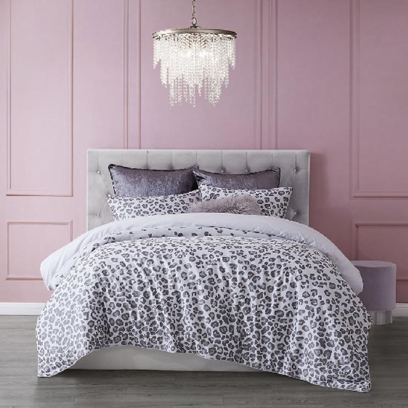 Pearl Leopard Comforter Set High Quality