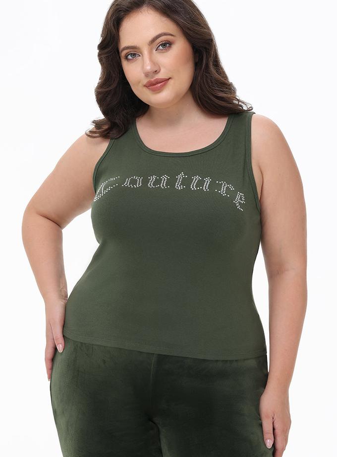 Plus-Size Big Bling Couture Tank Top For Sale