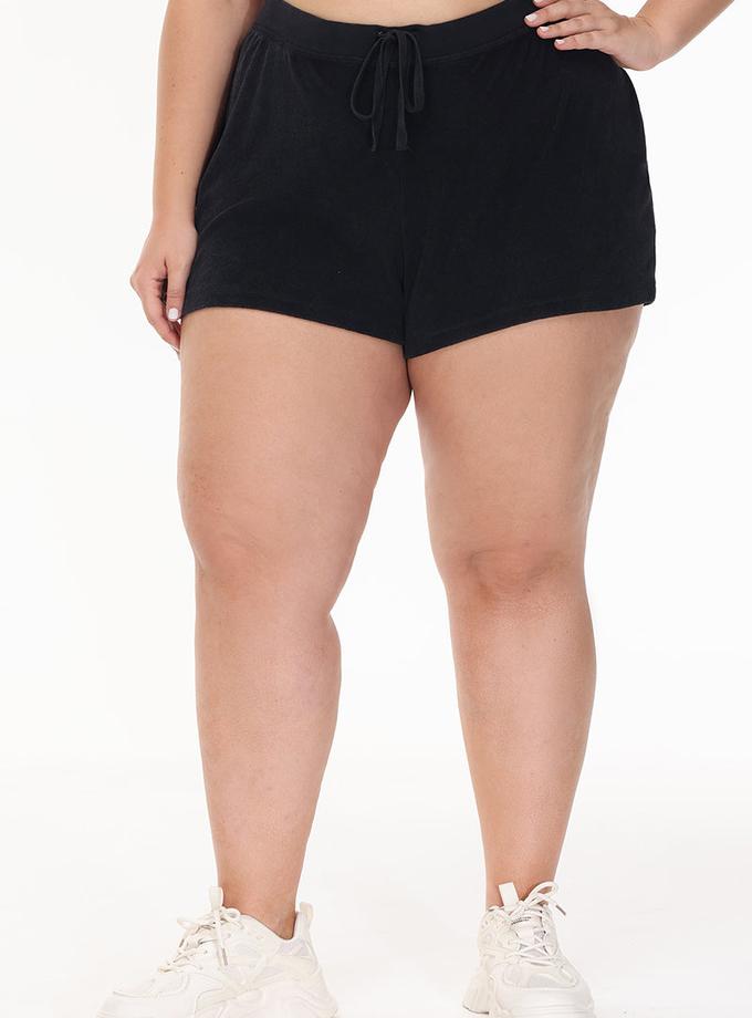 Plus-Size Big Bling Towel Terry Shorts Best Buy